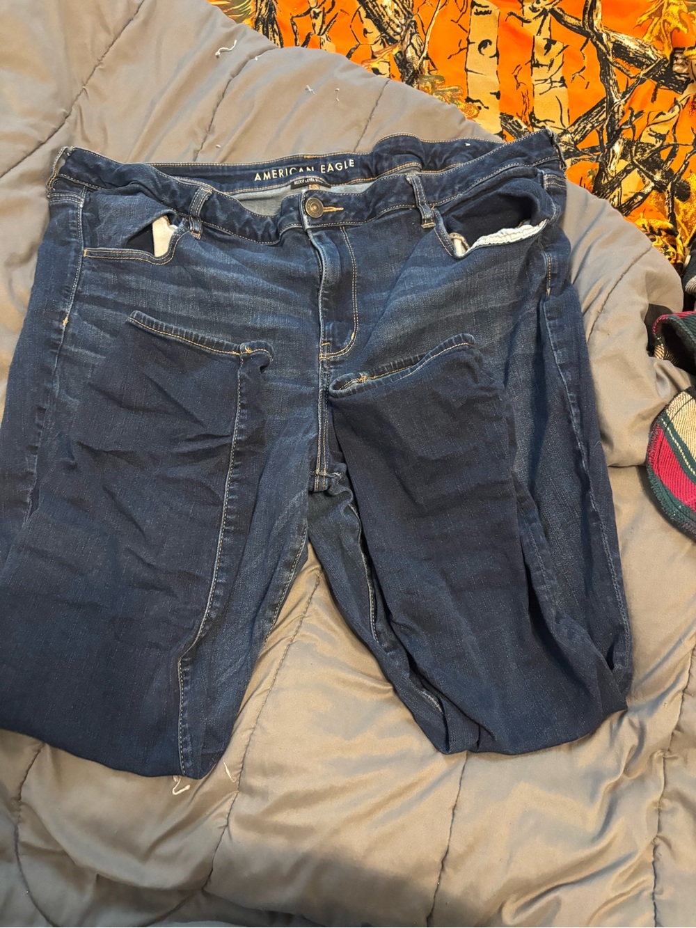 American Eagle Outfitters Dark Blue Jeggings